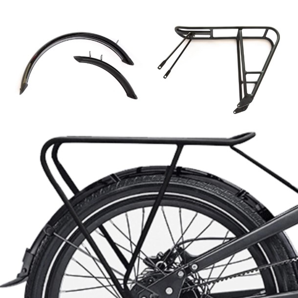 Carbo Rear Rack with Fenders
