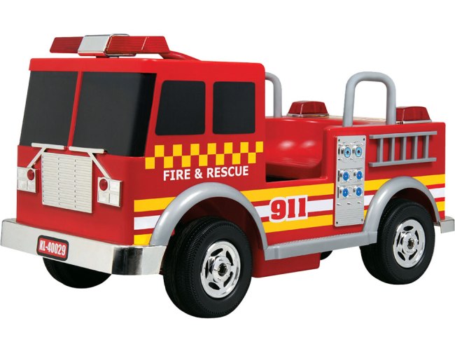 Mototec Kalee Fire Truck Electric Ride On