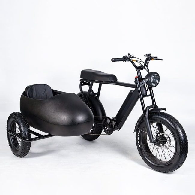 Soversky Electric Bike & Sidecar